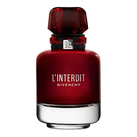 l'interdit rouge givenchy perfume|Givenchy rouge interdit notes.